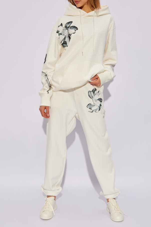 Y-3 Yohji Yamamoto Floral hoodie
