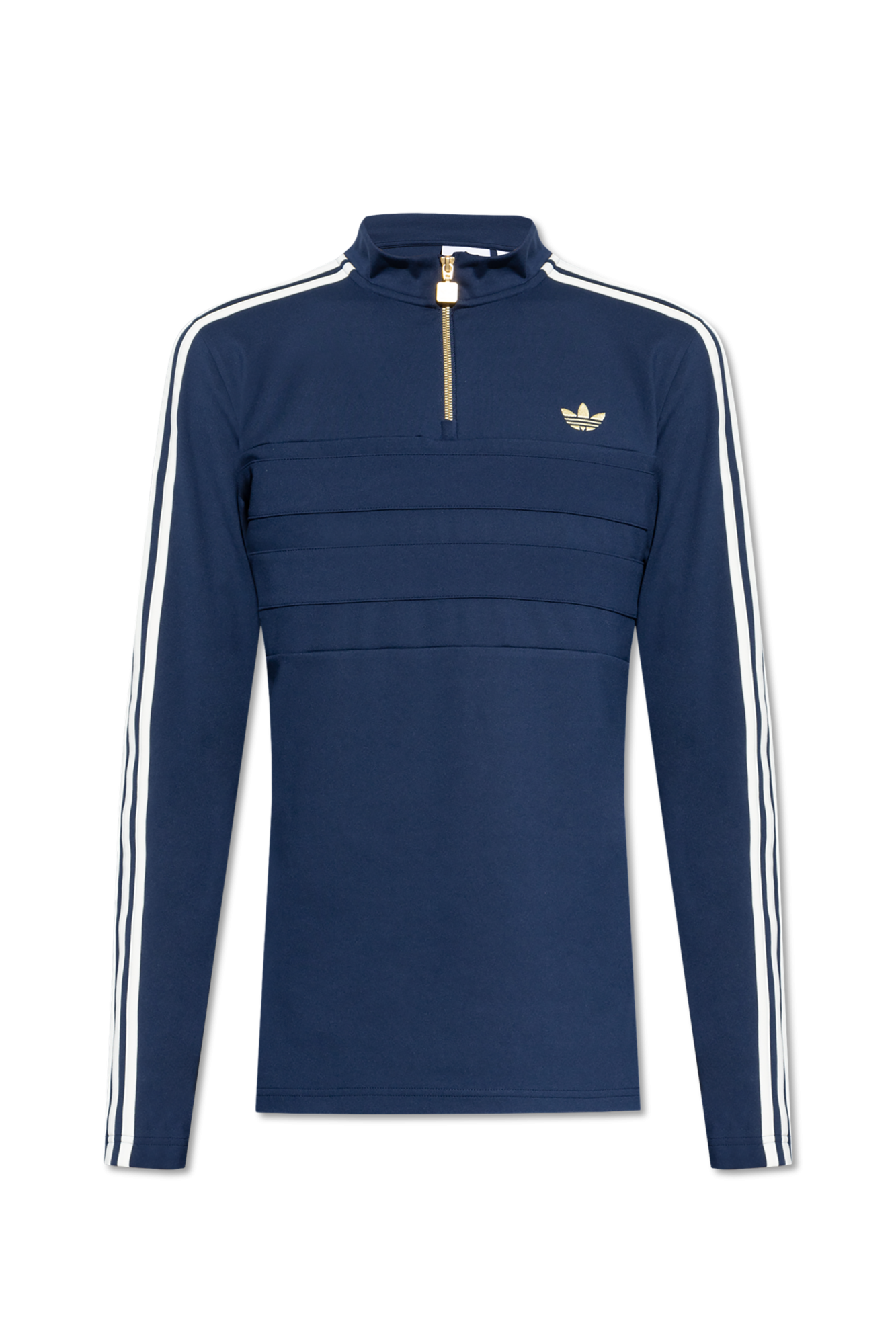 adidas crazy Originals Sweatshirt with stand-up collar and zipper