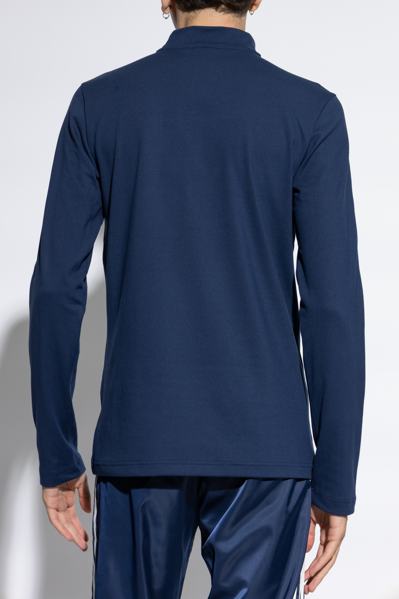 adidas crazy Originals Sweatshirt with stand-up collar and zipper