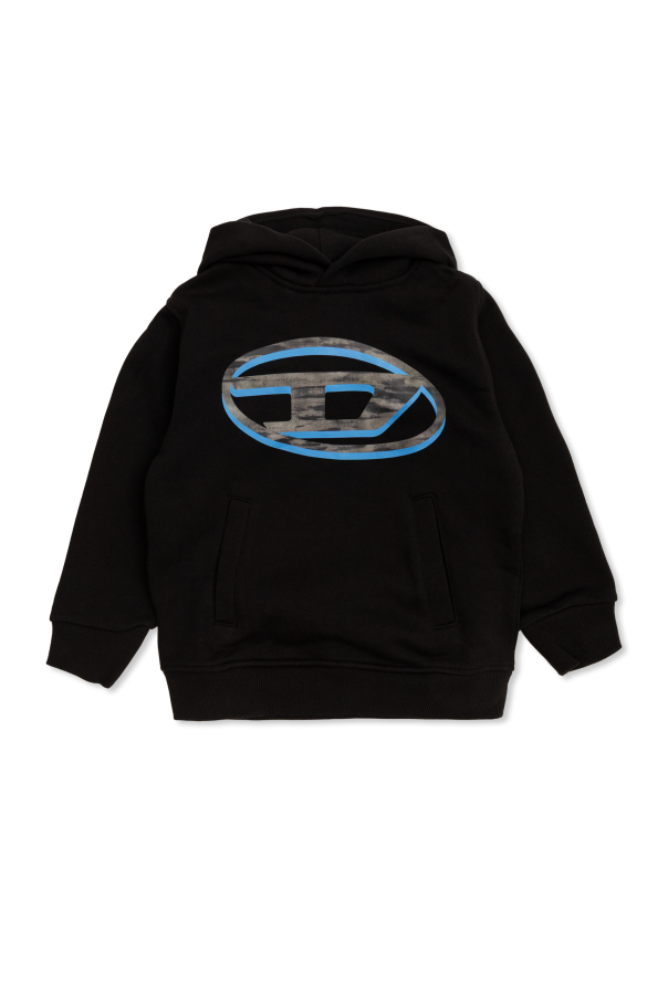 ‘SVELLYHOOD OVER’ sweatshirt od Diesel Kids