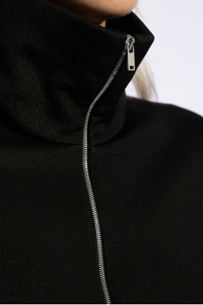 JIL SANDER Sweatshirt with standing collar