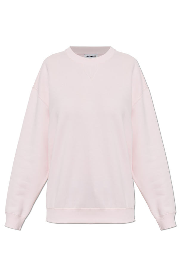 Sweatshirt with printed logo od JIL SANDER