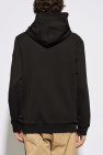Moncler BLACK Hoodie with logo