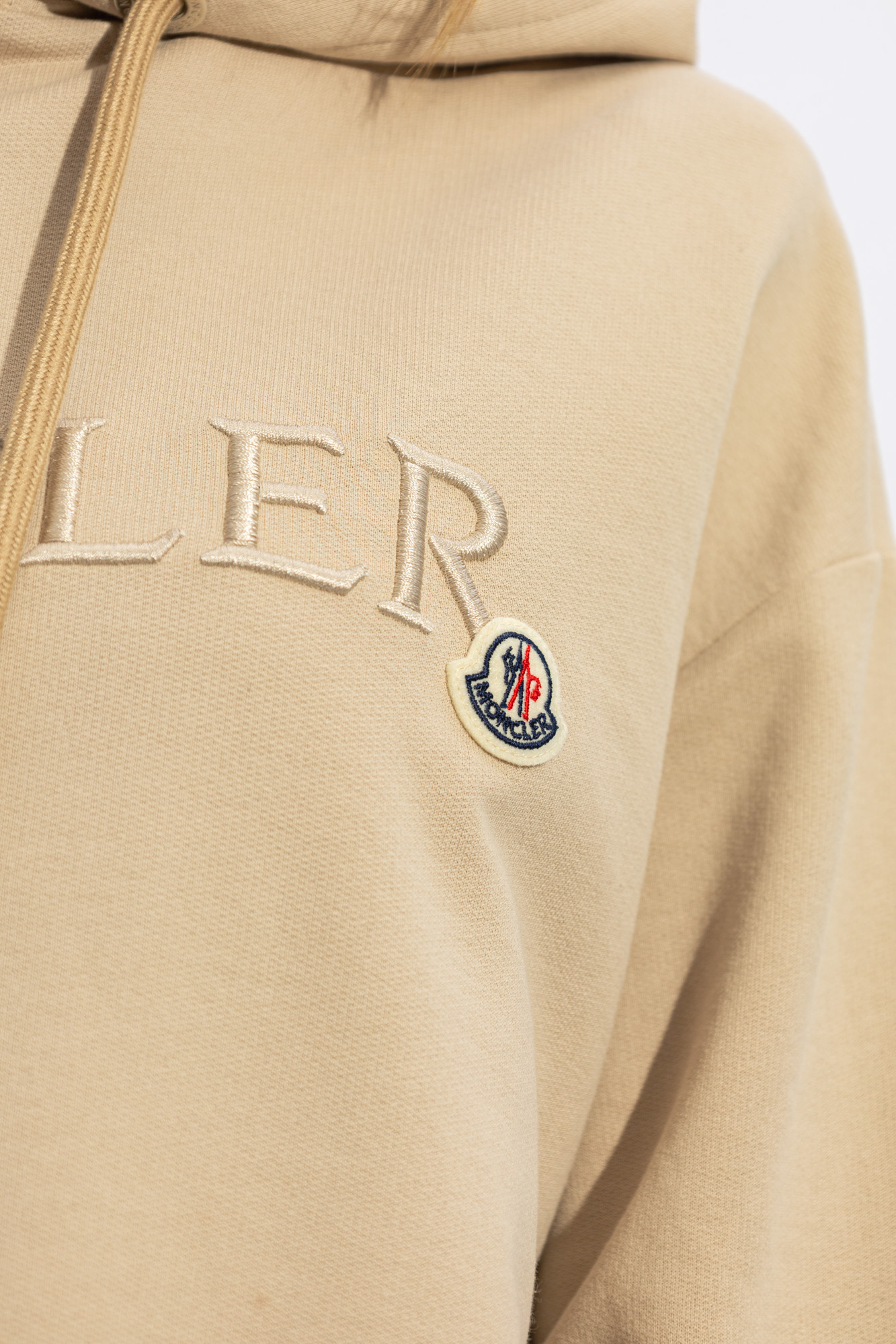 Moncler hoodie hawaiian with logo