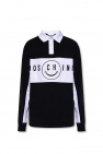 Moschino seersucker crewneck cotton T-shirt