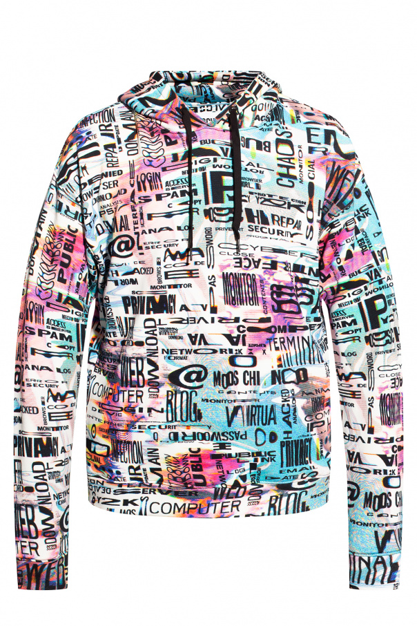 Moschino Logo-printed hoodie