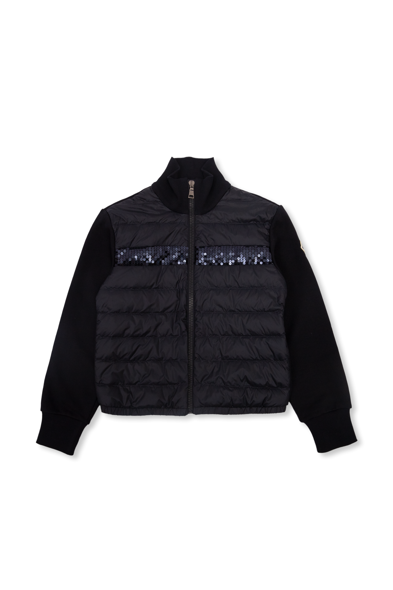 Moncler Enfant Sweatshirt with quilted panel