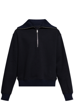 Sweatshirt with embroidered logo