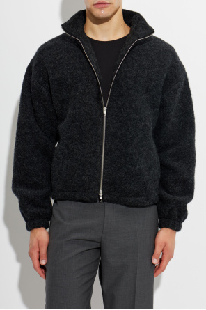 JIL SANDER Chaqueta de lana con cuello mao