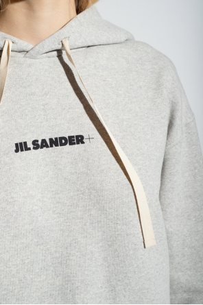 JIL SANDER+ Jil Sander knitted crochet panelled jumper