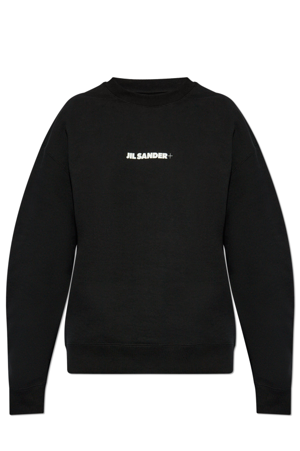 Sweatshirt with printed logo od JIL SANDER+