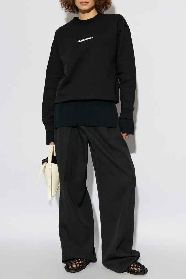 JIL SANDER+ Sweatshirt with printed logo