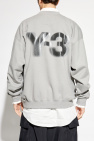 Y-3 GREY Sweatshirt with printed logo