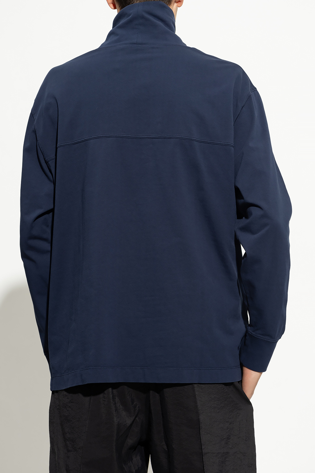 Lemaire Sweatshirt with stand collar