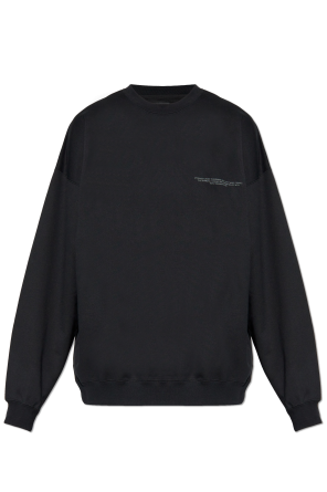 Sweatshirt with printed logo