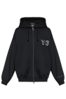 Y-3 BLACK Zip-up sweatshirt