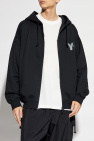 Y-3 BLACK Zip-up sweatshirt