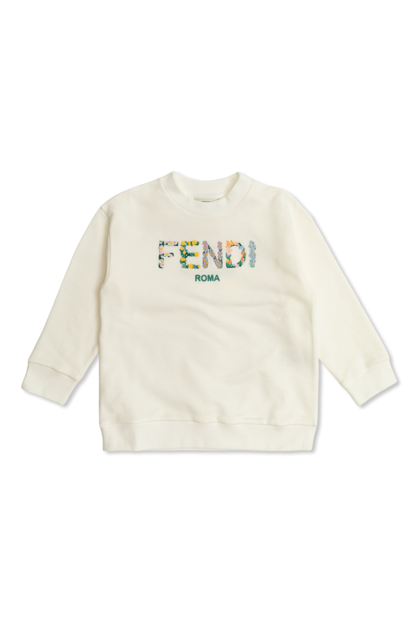 Sweatshirt with logo od Fendi Kids