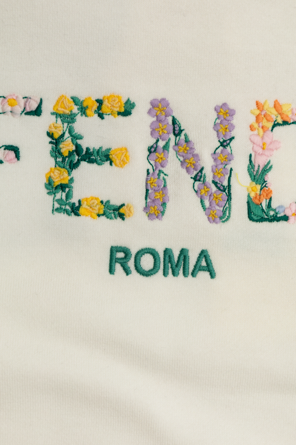 Fendi Kids Sweatshirt with logo
