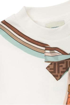 Fendi Kids Sweatshirt with print
