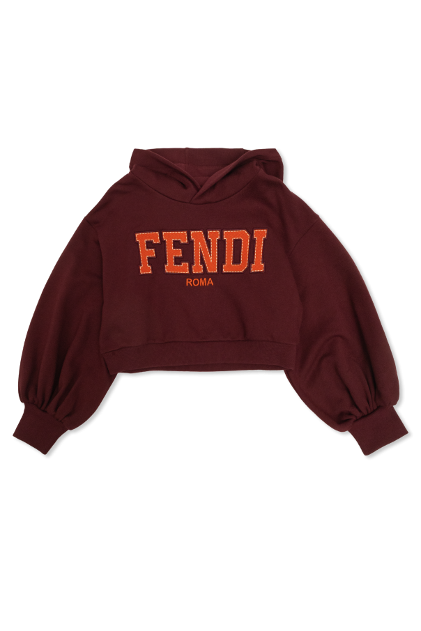 Sweatshirt with logo od Fendi Kids