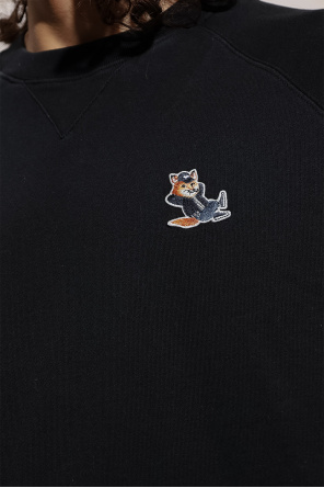 Maison Kitsuné Sweatshirt Trucker with logo