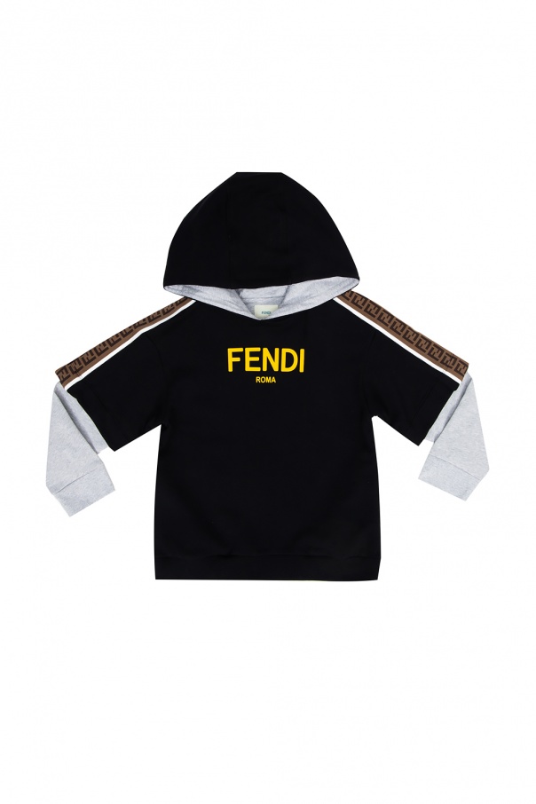 fendi Had Kids LOGO hoodie