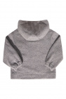 Fendi Kids Fleece hoodie with logo
