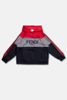 Fendi Kids logo-intarsia hoodie
