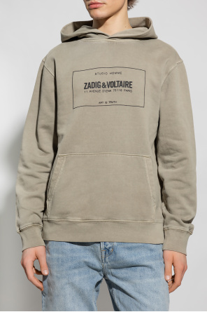 Zadig & Voltaire ‘Sanchi’ denim hoodie