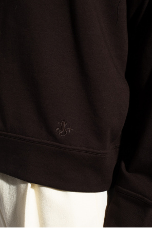 JIL SANDER+ Logo-embroidered hoodie