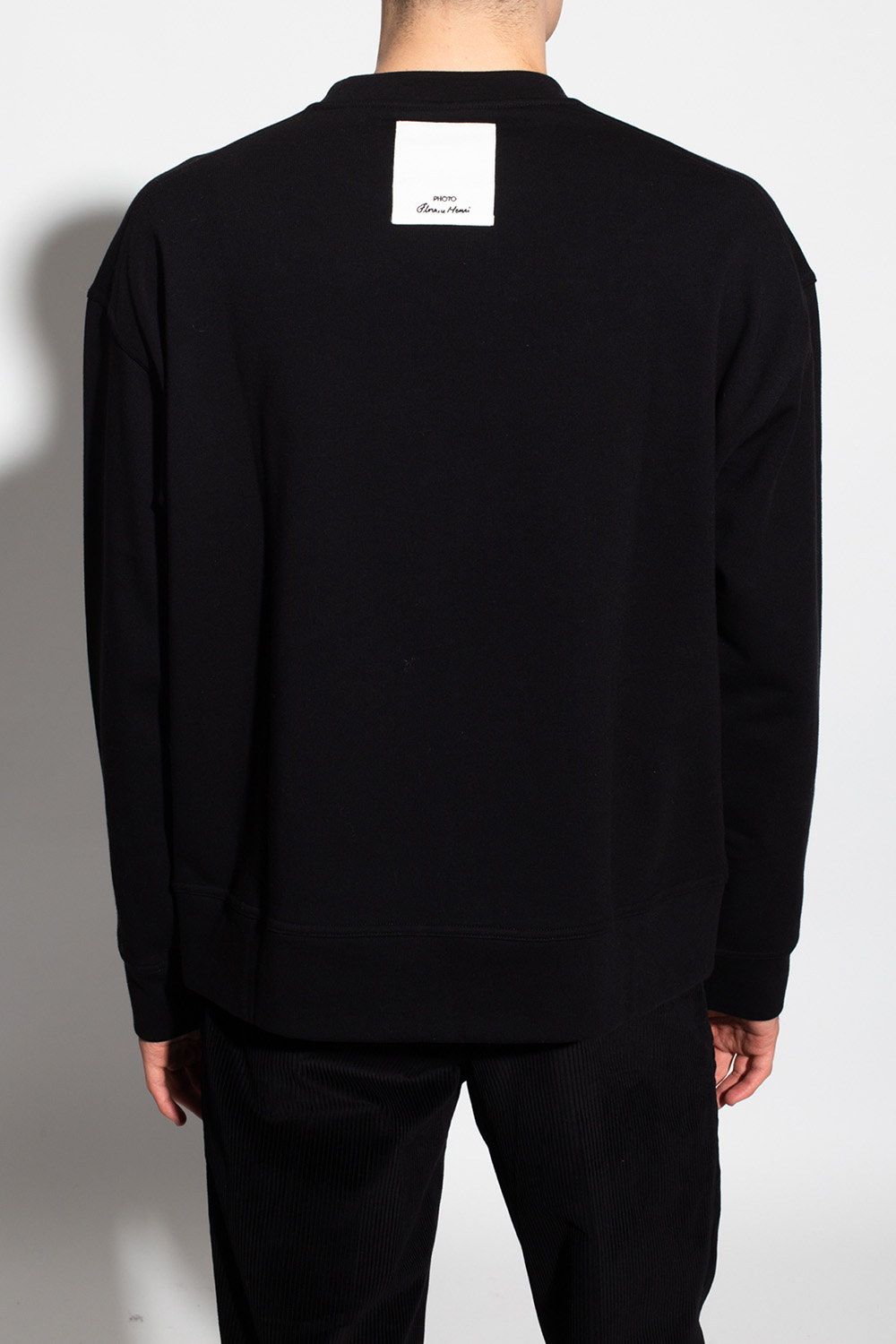 JIL SANDER Patched sweatshirt