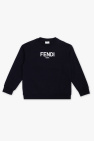 Fendi FF Karligraphy knitted jumper Schwarz