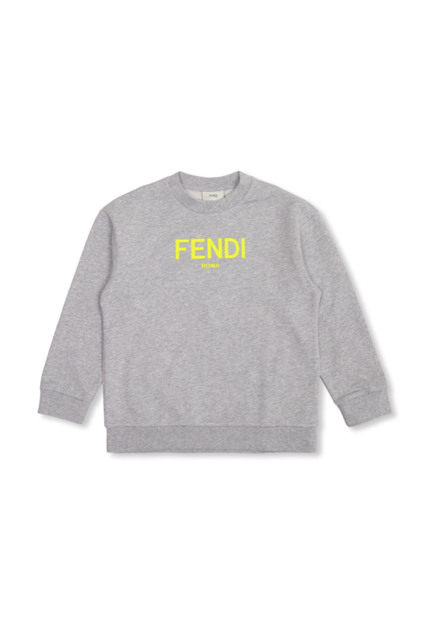 Fendi afyp Kids Sweatshirt with logo