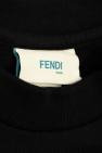 Fendi Kids BLACK Sweatshirt with logo