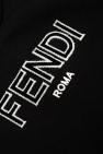 Fendi Kids BLACK Sweatshirt with logo