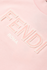Fendi Kids PINK Sweatshirt with logo