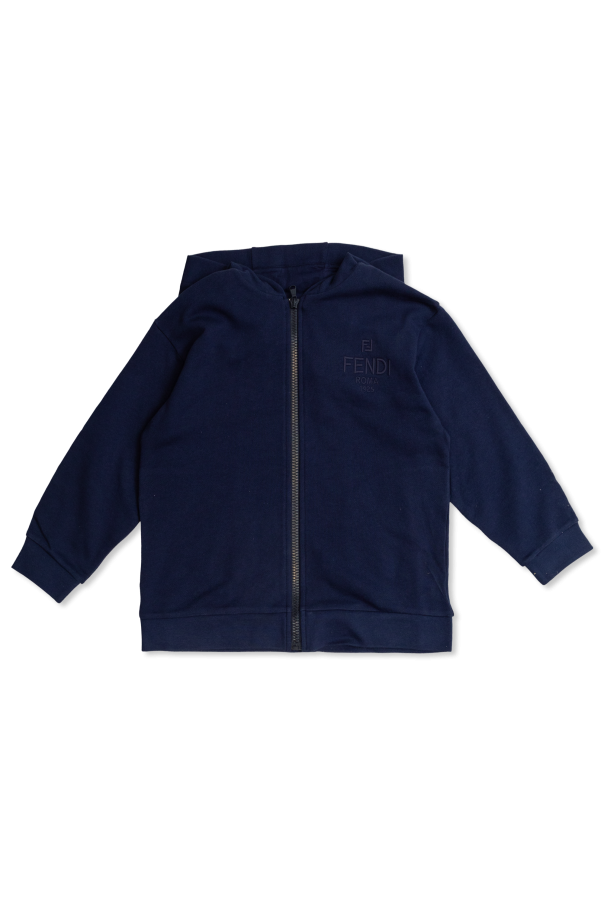 Fendi Kids Bluza z logo