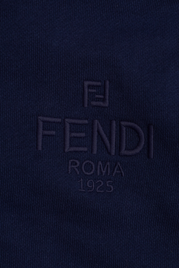 Fendi Kids Bluza z logo