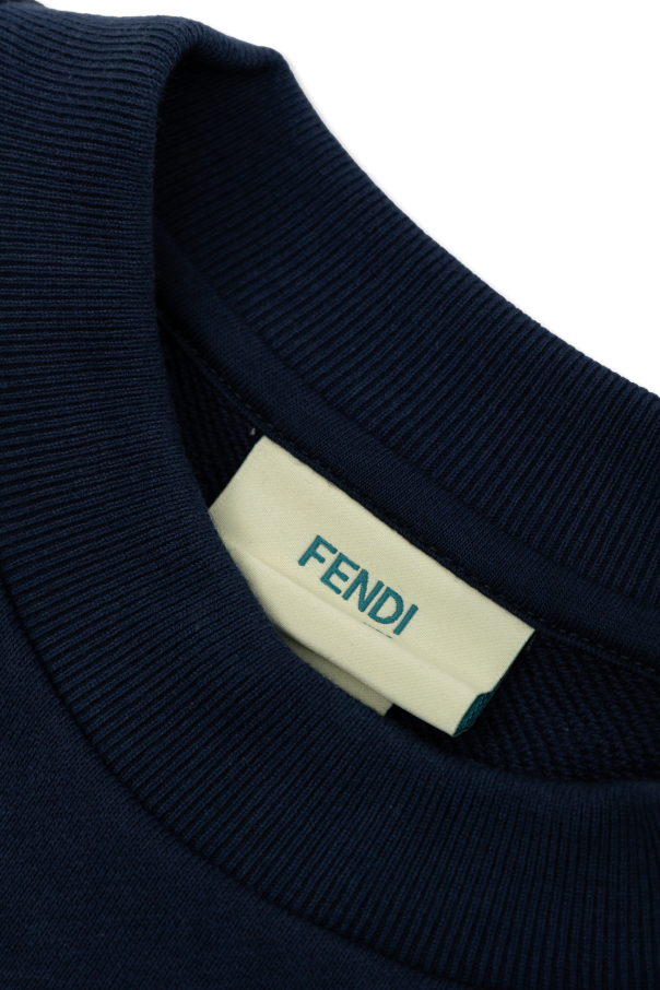 Fendi Kids Sweatshirt with colorful print
