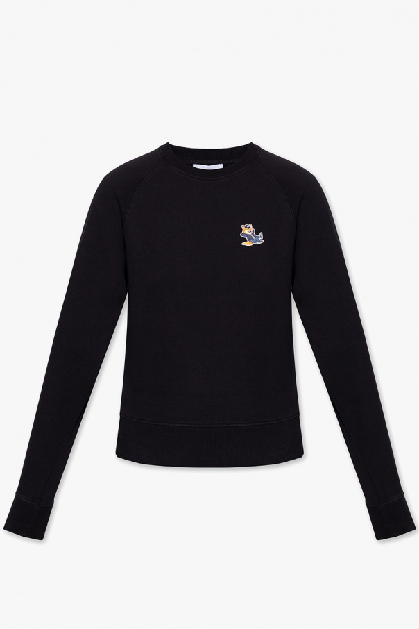 Maison Kitsuné sweatshirt Beckham with animal motif