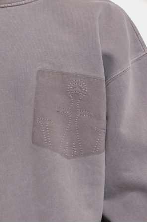 JW Anderson helmut lang rib knit long sleeved polo shirt item