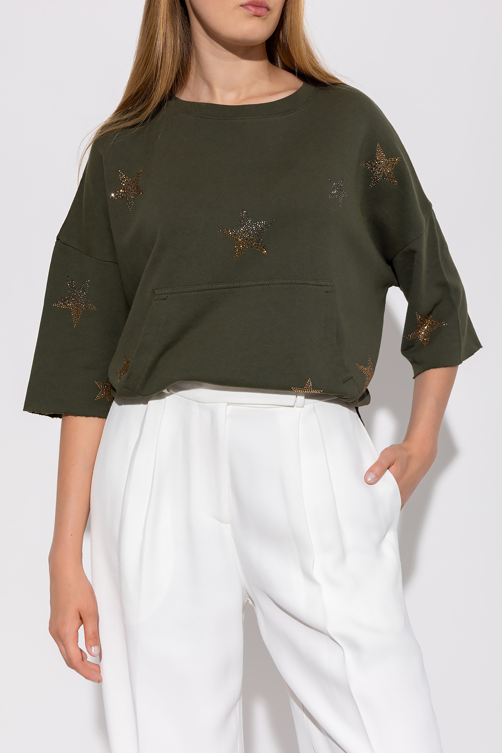 Zara Pulls à capuche & sweatshirts ‘Kaly’ short-sleeved sweatshirt