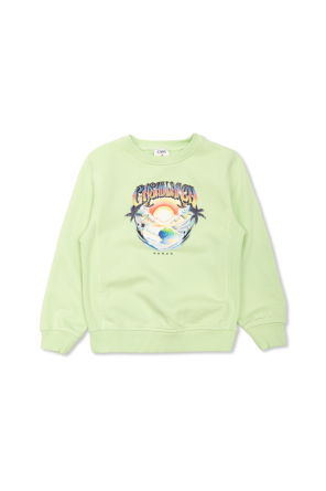 Sudadera con estampado de colores
