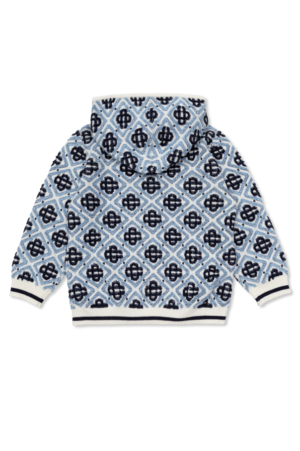 Casablanca Kids Hooded cardigan