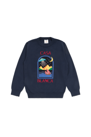 Suéter con diseño colorido