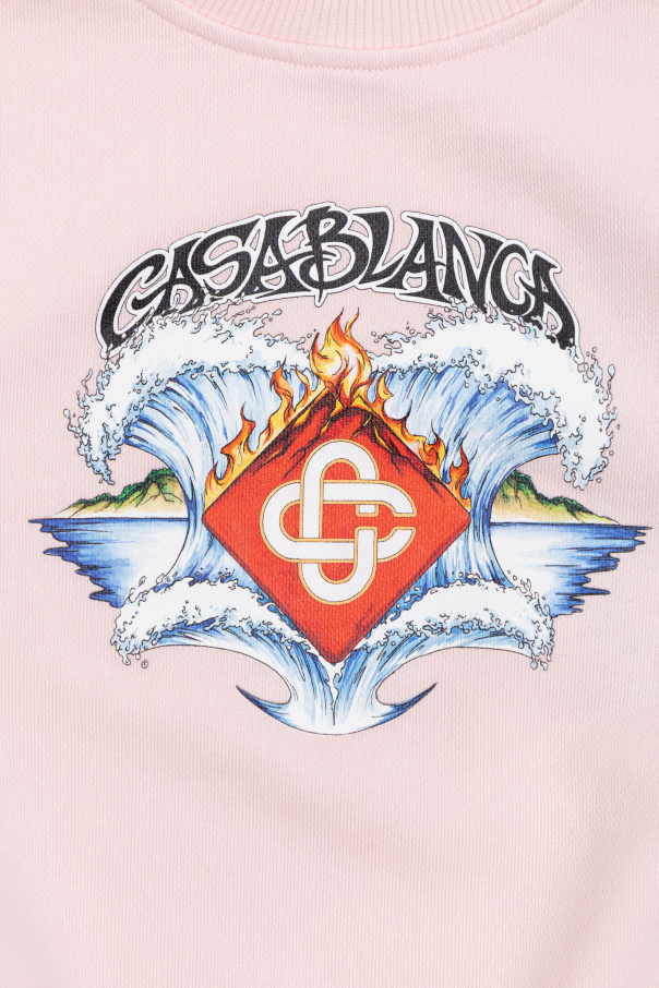 Casablanca Kids Sweatshirt with printed logo