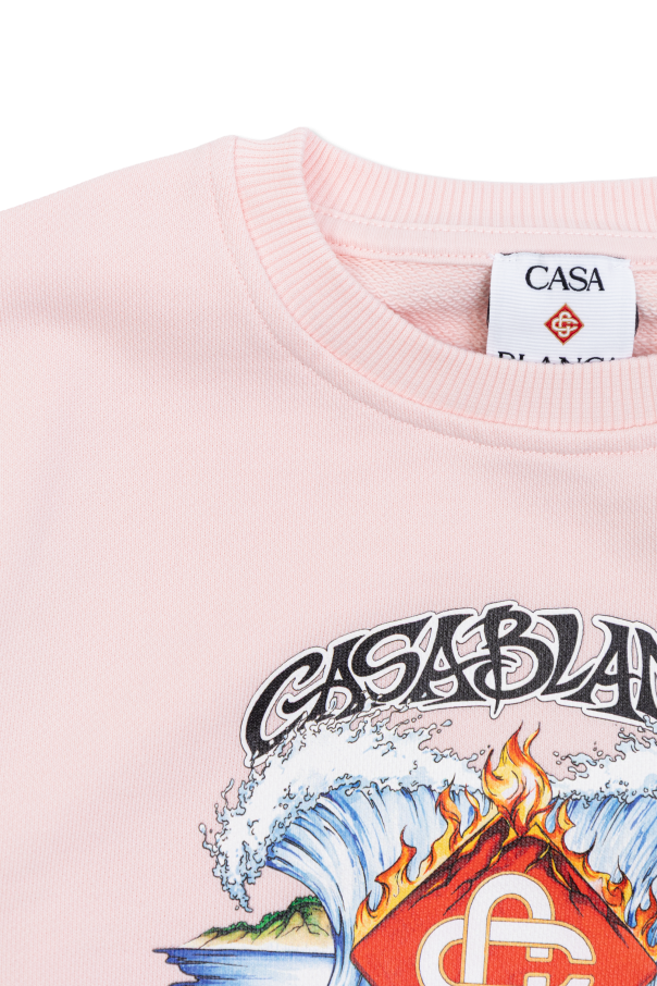 Casablanca Kids Sweatshirt with printed logo