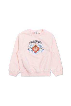 Sweatshirt with printed logo