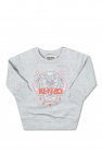Kenzo Kids aje checked ruffle trimmed shirt item